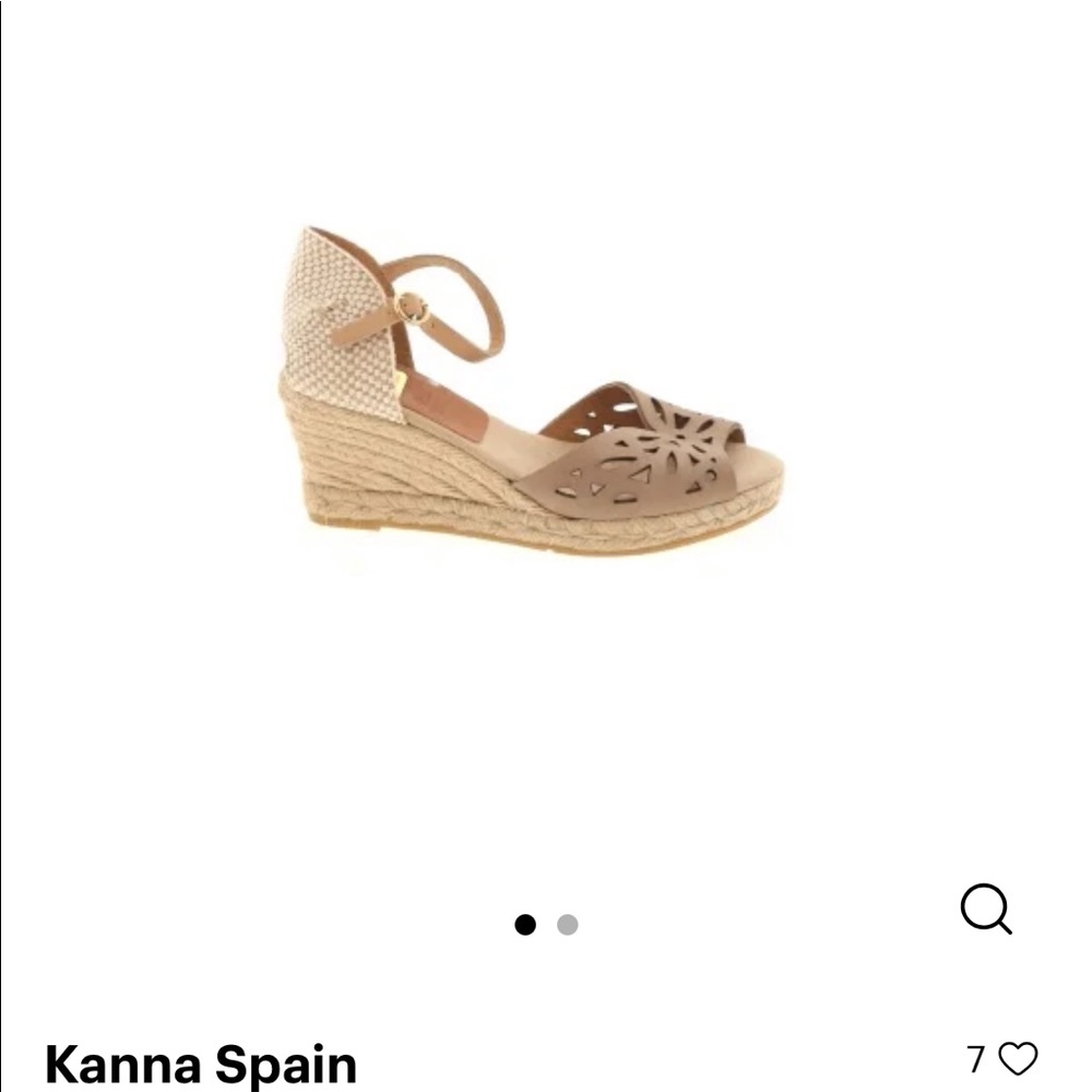 Kanna Tan Wedge espadrilles- Made in Spain